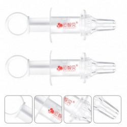 2pcs Baby Medicines Feeder Measuring Cup Milk and Water Feeding Tool 2pcs Baby Medicines Feeder Measuring Cup Milk and Water Feeding Tool