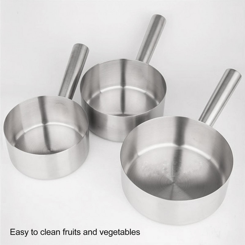 Water Ladle Stainless Steel Water Scoop Long Handle Spoon For Vegetable Washing Kitchen