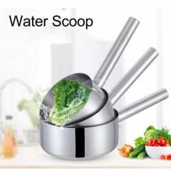 Water Ladle Stainless Steel Water Scoop Long Handle Spoon For Vegetable Washing Kitchen Water Ladle Stainless Steel Water Scoop Long Handle Spoon For Vegetable Washing Kitchen