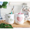 2 Pcs Plastic Toothbrushing Creative Plastic Household Toilet Cup