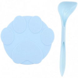 1 Set of Silicone Can Covers Pet Food Spoon Pet Feeding Spoon Silicone Can Lid 1 Set of Silicone Can Covers Pet Food Spoon Pet Feeding Spoon Silicone Can Lid