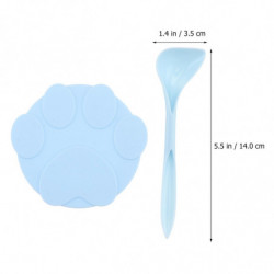 1 Set of Silicone Can Covers Pet Food Spoon Pet Feeding Spoon Silicone Can Lid 1 Set of Silicone Can Covers Pet Food Spoon Pet Feeding Spoon Silicone Can Lid