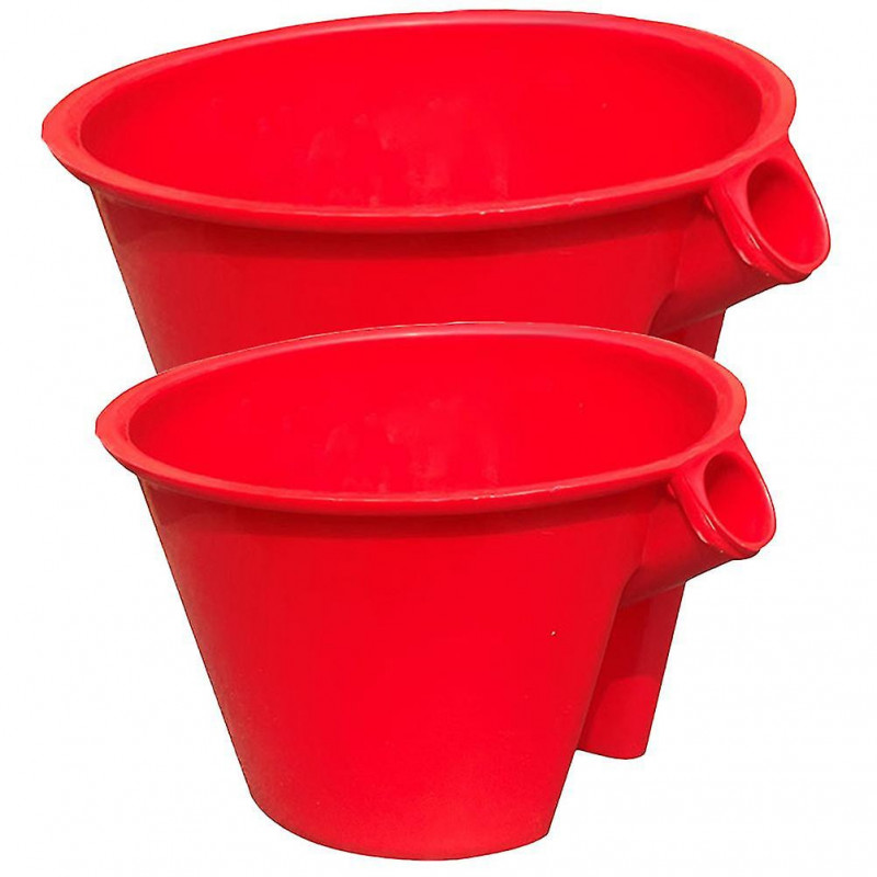 2pcs Outdoor Water Scoop Garden Water Bailer Multi-use Water Spoon Gardening Plastic Scoop