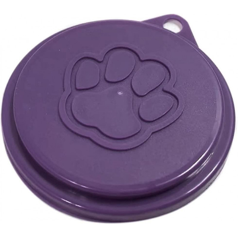 4pcs Boîte de nourriture pour animaux de compagnie Couvercles en plastique Capuchons pour boîtes Universal Dog Cat [...]