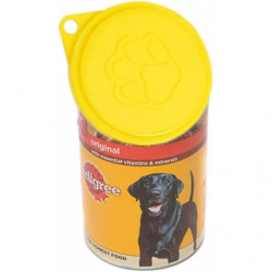 4pcs Boîte de nourriture pour animaux de compagnie Couvercles en plastique Capuchons pour boîtes Universal Dog Cat [...]