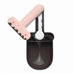 Pet Food Spoon Cute Ice Cream Shape Large Capacity Food Grade Dog Food Scoop With Sealing Clip For Dogs Cats Pets Pet Food Spoon Cute Ice Cream Shape Large Capacity Food Grade Dog Food Scoop With Sealing Clip For Dogs Cats Pets