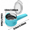 4pcs Food Bag Sealing Clip Snack Bag Sealing Tool Food Preservation Sealing Clip - ya01