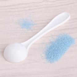 1 Gram Granular Powder Fertilizer White Scoop Spoon Plastic Gardening Supplies 1 Gram Granular Powder Fertilizer White Scoop Spoon Plastic Gardening Supplies