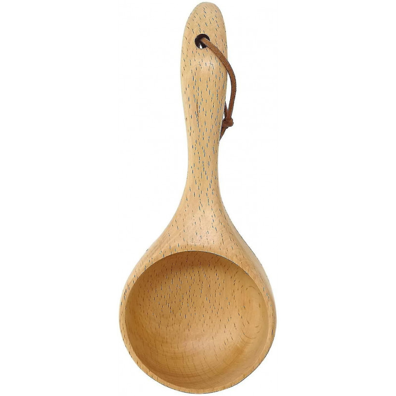 Grande capacité Louche en bois Sauna Eau Scoop Spa Cuillère Bain Sels Cuillère Cuillère à café