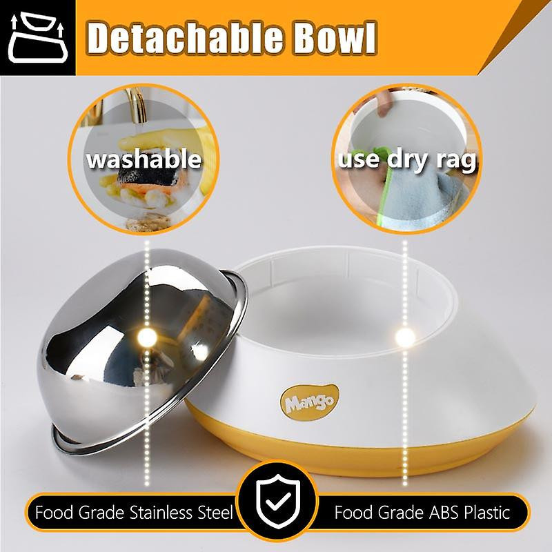 Smart Pet Food Weighing Bowl Measuring Feeder, Automatic Food Container, Detachable Digital Lcd Scale Dispenser, Dog