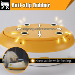 Smart Pet Food Weighing Bowl Measuring Feeder, Automatic Food Container, Detachable Digital Lcd Scale Dispenser, Dog Smart Pet Food Weighing Bowl Measuring Feeder, Automatic Food Container, Detachable Digital Lcd Scale Dispenser, Dog