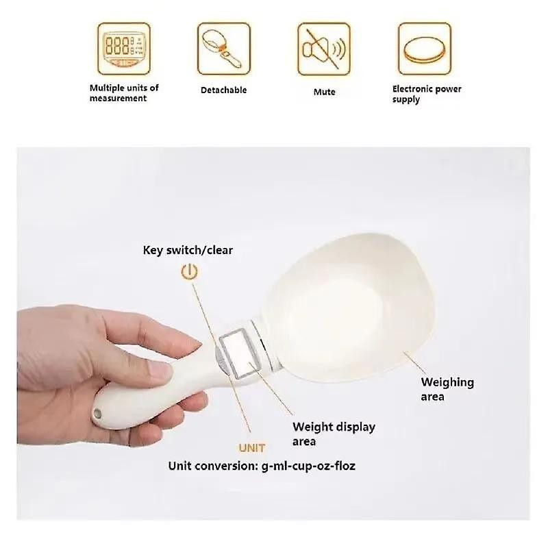 Pet Food Measuring Scoop Scale, Kitchen Digital Food Measuring Spoon for Dog Cat, Precise Dog Food Measuring [...]