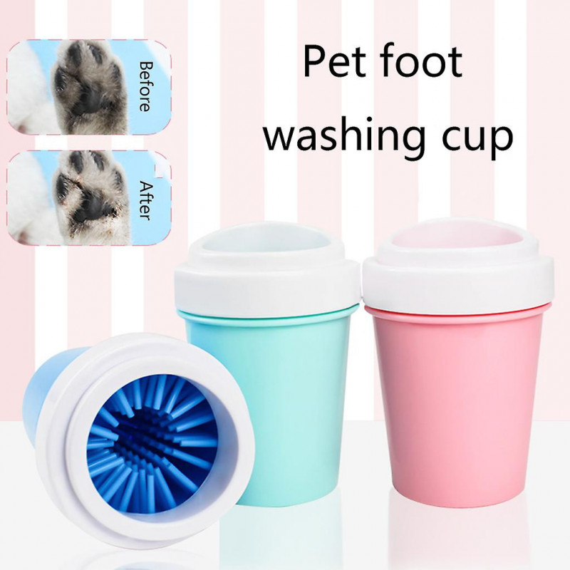 Puppy Cleansing Cup For Pet Foot For Cat/dog Keep Clean Around The Paws Eco-friendly Silicone Cleaning Supplies
