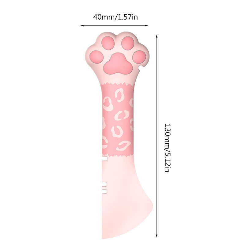 Cute Can Spoon Pet Food Can Scoop Can Opener For Cat Dog Wet Food Cans