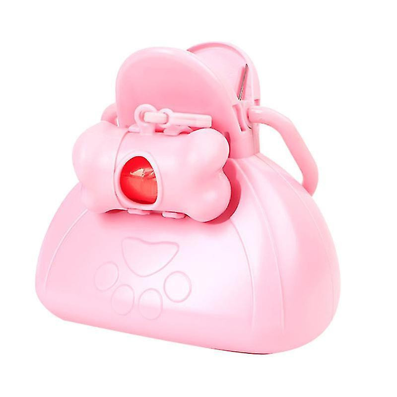 16X15x10cm pink pet waste disposal systems & tools dog pooper scooper plastic pooper scooper pet was