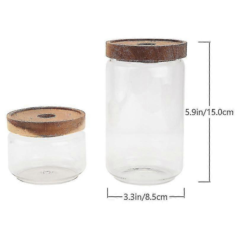 2pcs Kitchen Food Storage Sealing Can