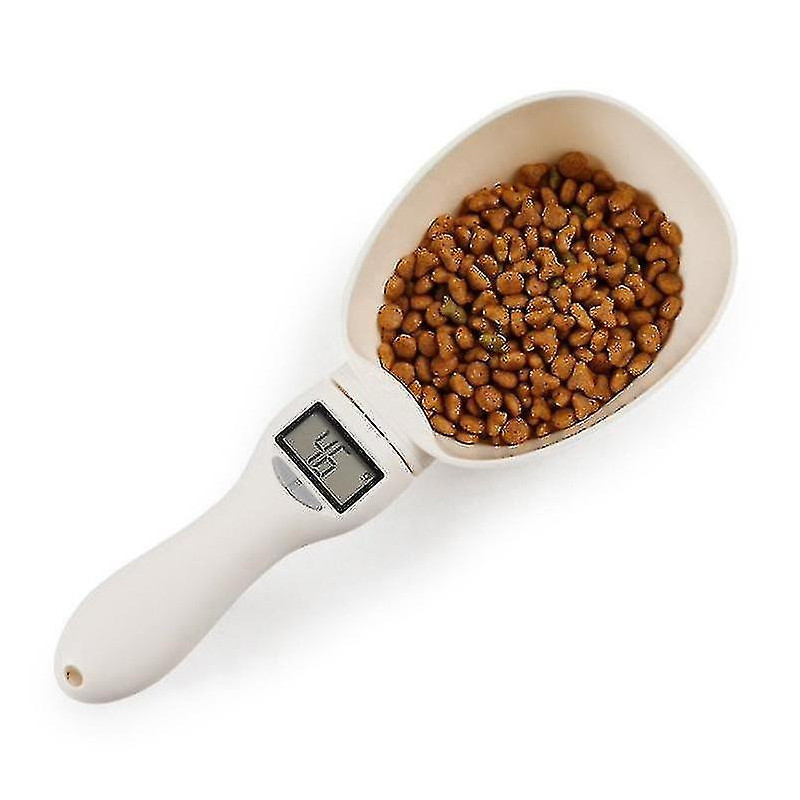 Cuillère de mesure multifonctionnelle Échelle de mesure d’alimentation pour animaux de compagnie