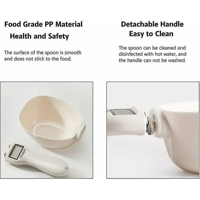 Measuring Spoon For Dogs, Weighing Spoon With Lcd Display For Food Dog Cat Rabbit Birds