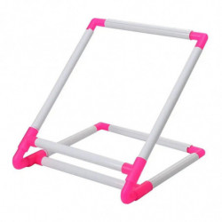 Rectangle Plastic Clip Embroidery Frame Hoop Stand Holder Easy Operation Supplies - 30X25X20cm