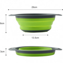 Foldable Silicone Sink, Kitchen Foldable Silicone Sink, Environmentally Friendly, Non-toxic And Easy To Clean, 1 [...]