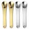 4Pcs Metal Makeup Spatula DIY Facial Mask Cosmetic Mini Spoon Beauty Scoop Tool