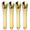4Pcs Metal Makeup Spatula DIY Facial Mask Cosmetic Mini Spoon Beauty Scoop Tool