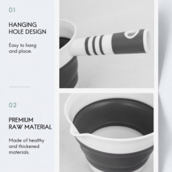 2 Pack Foldable Water Ladle, Collapsible Water Scoop Dipper, Folding Bath Spoon Ladle, Space Saving 2 Pack Foldable Water Ladle, Collapsible Water Scoop Dipper, Folding Bath Spoon Ladle, Space Saving