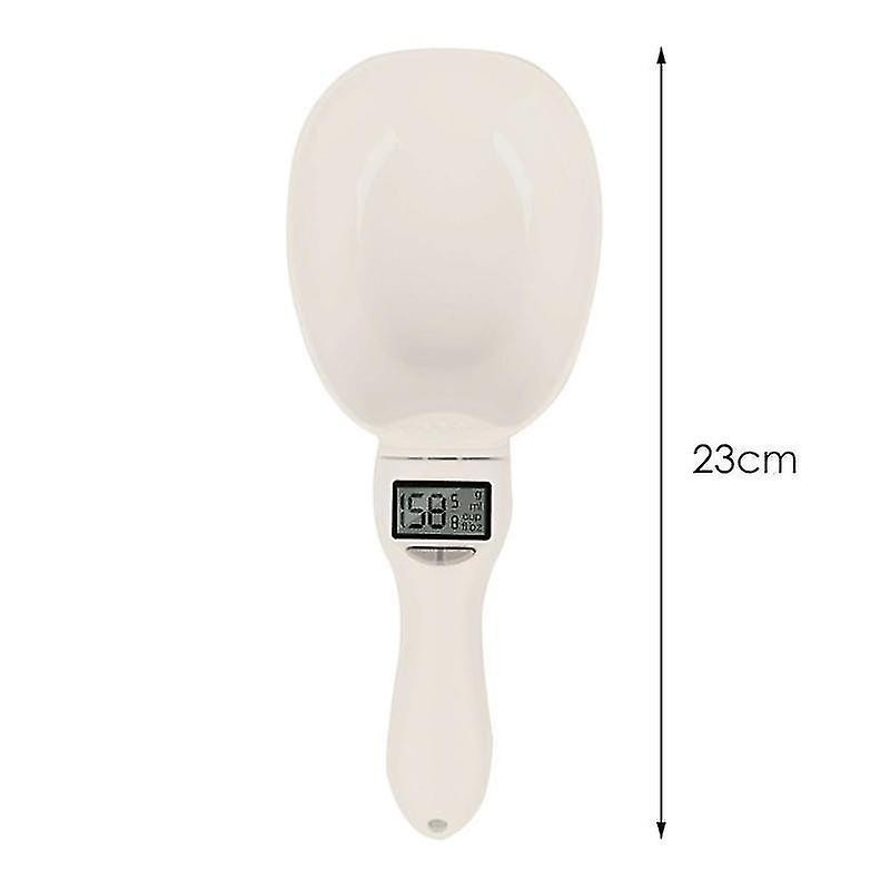 Pet Food Scale Dog Cat Feeding Bowl Measuring Spoon Kitchen Scale Digital Display Pet Accessories Dog Food Container