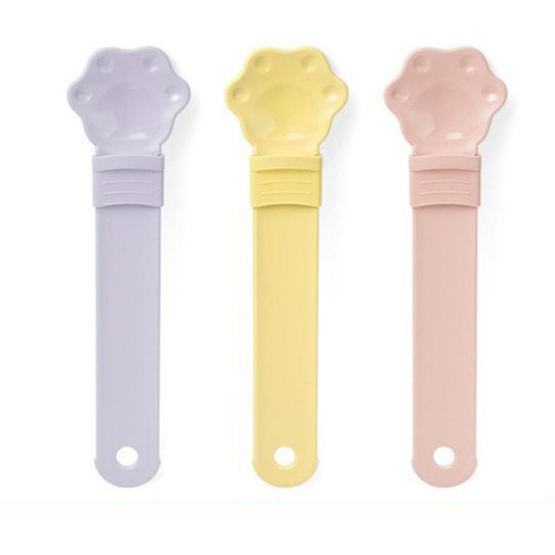 Cat Strip Feeder Squeezer Spoons Reusable Handheld Food Spoon Pet Accessories