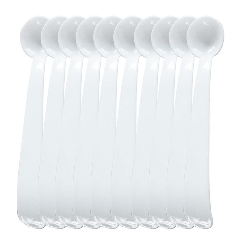 10Pcs Mini Portable Plastic 2g Medicine Powder Salt Precise Measuring Spoons KAESI
