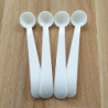 10Pcs Mini Portable Plastic 2g Medicine Powder Salt Precise Measuring Spoons KAESI