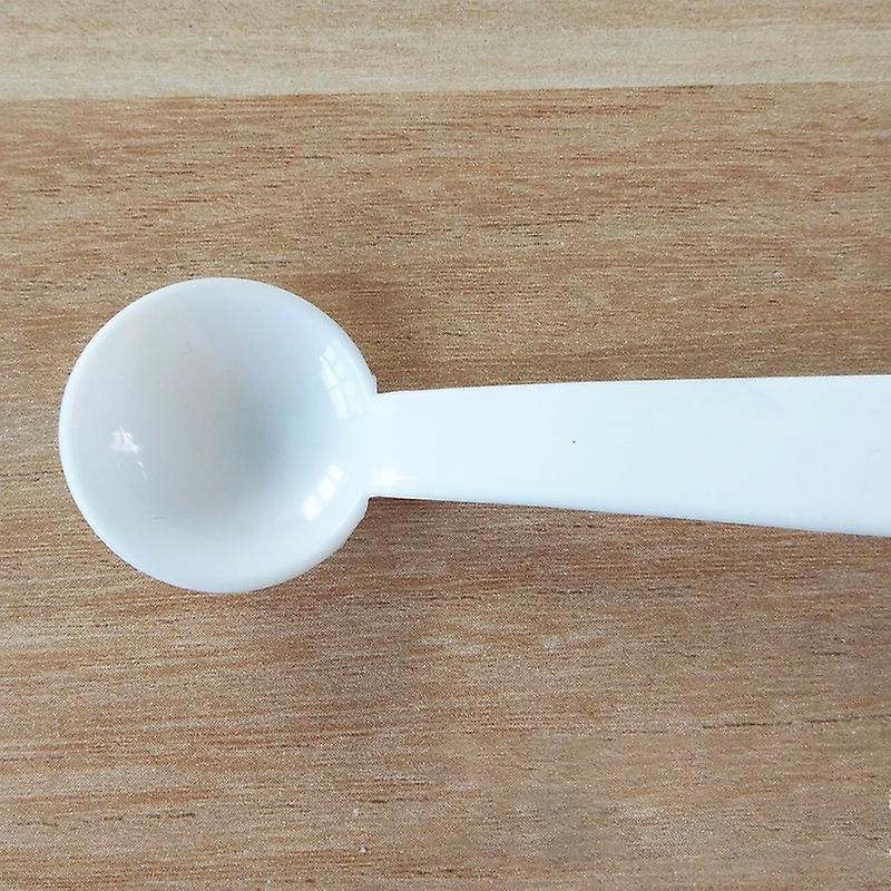 10Pcs Mini Portable Plastic 2g Medicine Powder Salt Precise Measuring Spoons KAESI
