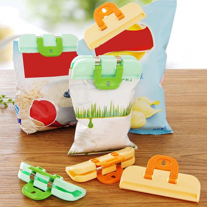 Sealing Clip Multi-purpose Moisture-proof Dust-proof Non-slip Labor-saving Food Preservation Plastic Snack Opened [...]