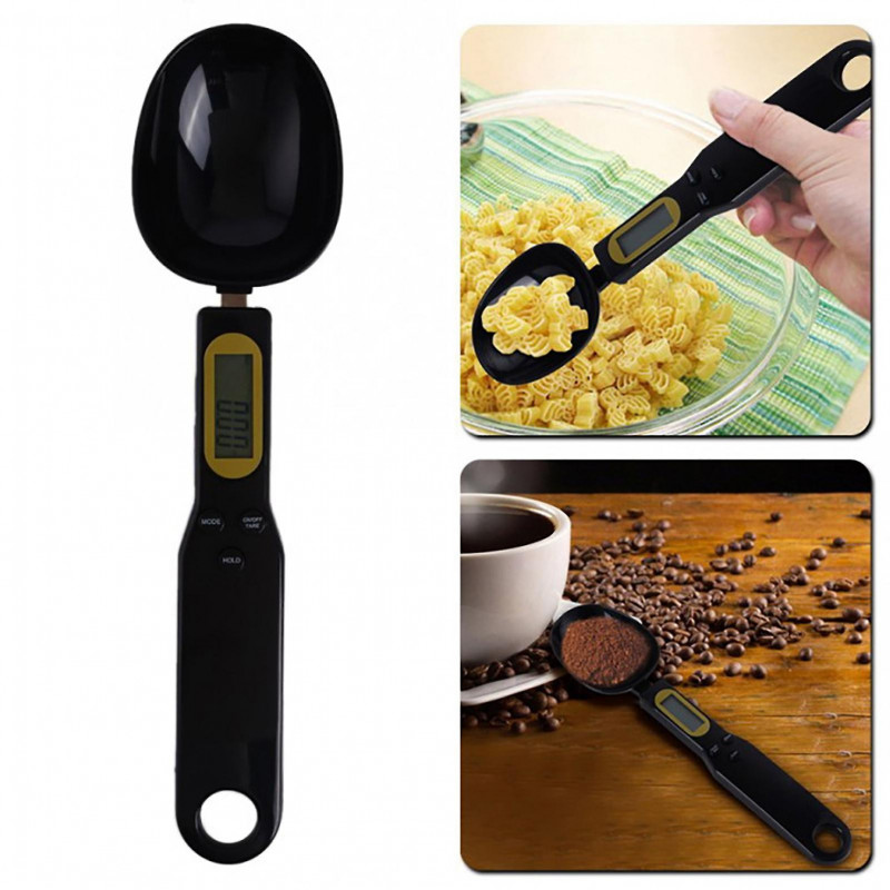 Digital Spoon Scale With Hanging Hole Lcd Display Food Grade Plastic Spoon 0.1-500g Measurement Portable Food [...]