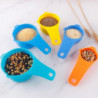 1 Set Measuring Cup Spoon with Long Handle Food Grade Sugar Powder Seasoning Spoon Dry Metric Measure Cups Spoons [...]