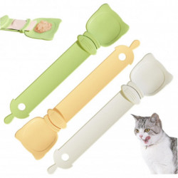 Cat Food Spoon, Cat Treat Spoon, 3pcs Cat Wet Treat Dispenser Spoon For Squezing Puree And Bisque Bar, Cat Food [...]