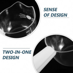 Scale Design Plastic Pet Food Spoon Handheld Nonslip Dog Food Scoop Dogs Cats Food Clip Scale Design Plastic Pet Food Spoon Handheld Nonslip Dog Food Scoop Dogs Cats Food Clip