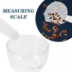Scale Design Plastic Pet Food Spoon Handheld Nonslip Dog Food Scoop Dogs Cats Food Clip Scale Design Plastic Pet Food Spoon Handheld Nonslip Dog Food Scoop Dogs Cats Food Clip