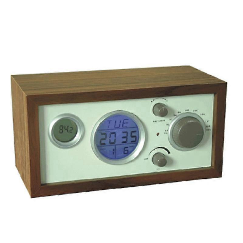 SY-601 Multifunctional Retro Wooden Radio SY-601