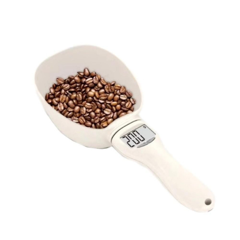 Measuring spoon cup kitchen scale spoon with led display