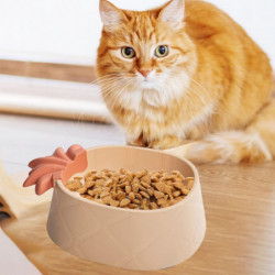 Cat Bowl Pet Feeder, Portable Durable, Multifunctional Practical Feeding Single Bowl For Pets Supplies Small [...]