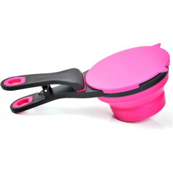 Collapsible Pet Scoop Silicone Measuring Cups Sealing Clip, Pet Food Scoop Folding For Cat Dog Pet Water Feeder [...]