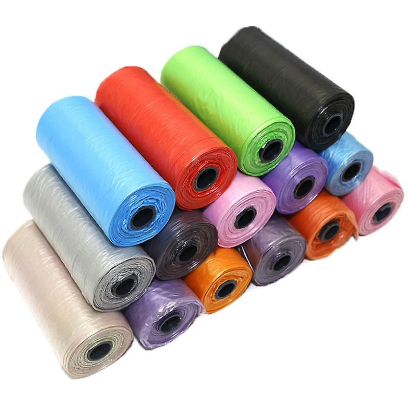 1 Roll Portable Degradable Pet Waste Poop Bags Pet Pick Up Plastic Garbage Bag Clean Up Refill