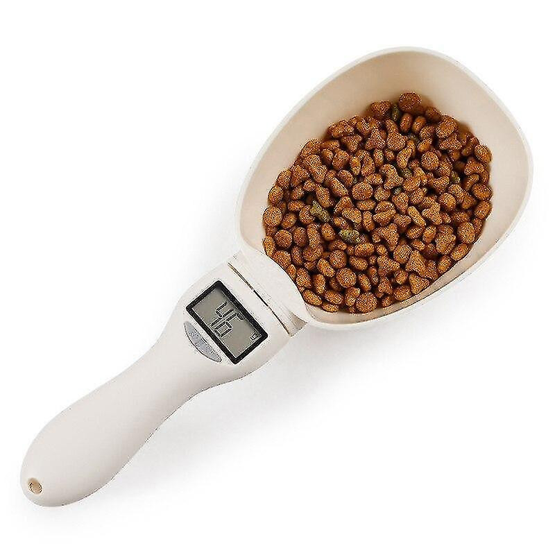 800g/1g Pet Food Scale Cup For Dog Cat Feeding Bowl Kitchen Scale Spoon Feeding