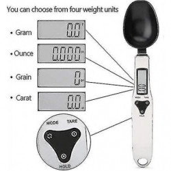 Electronic Measuring Spoon, Digital Scale Spoon, Kitchen Electronic Weighing Spoon With Lcd Display Electronic Measuring Spoon, Digital Scale Spoon, Kitchen Electronic Weighing Spoon With Lcd Display