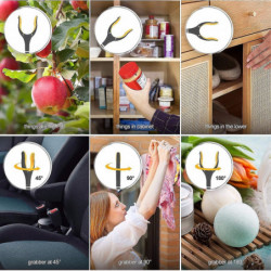 Scavenger Tools, 0 - 180 Tilted Arm, 90 Rotating Head, 80cm Folding Claw Gift Scavenger Tools, 0 - 180 Tilted Arm, 90 Rotating Head, 80cm Folding Claw Gift