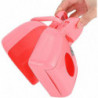 Pets Pooper Scooper,pink Dog Waste Cleaning Tool With Storage Case Humanized Gift