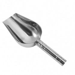 Multifunctional Scoops Stainless Steel Shovel for Pet Food Dry Goods Size M Silver Multifunctional Scoops Stainless Steel Shovel for Pet Food Dry Goods Size M Silver