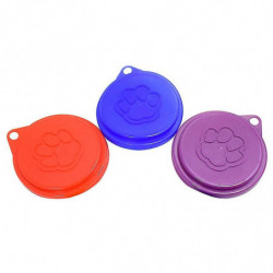 2 Pcs Reusable Pet Dog Can Tin Food Covers With Print Fresh Pet Cans Plastic Lid Caps-random Color 2 Pcs Reusable Pet Dog Can Tin Food Covers With Print Fresh Pet Cans Plastic Lid Caps-random Color