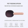 Pet Dog Cat Feeding Scoop Long Handle With Clip Food Measuring Spoon